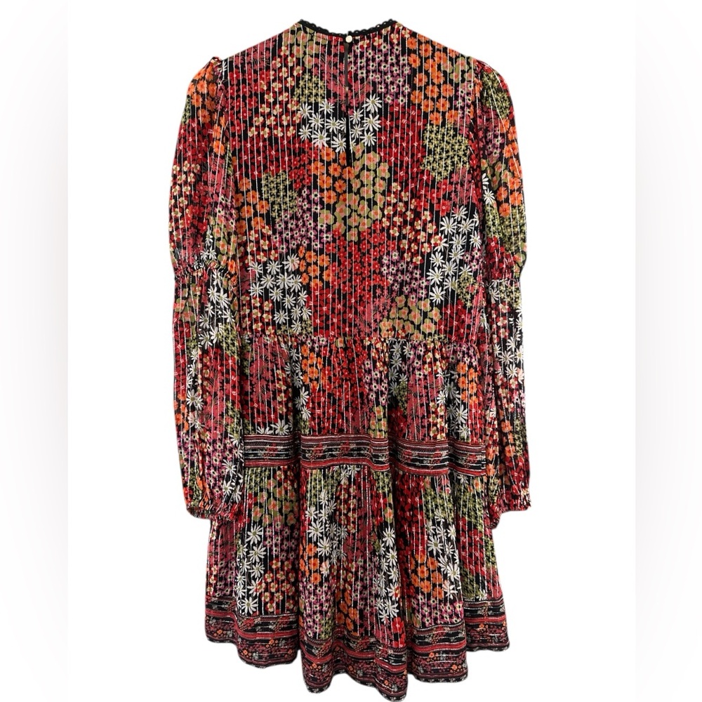 SAYLOR Talley Floral Print Long Sleeve Minidress In Multi - Picture 7 of 10